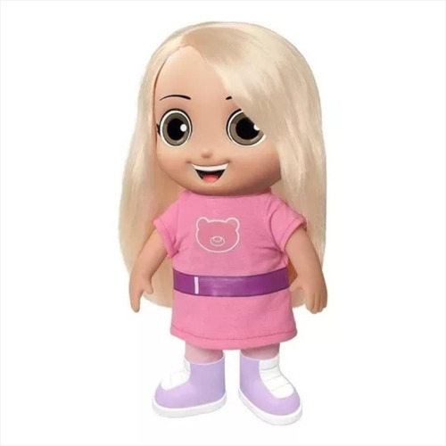 Boneca Jessi Aventureira Rosa Com 14 Frases Luccas Neto