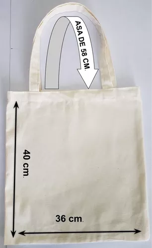 25 Bolsa De Tela Tote Bag Personalizada Mayoreo 