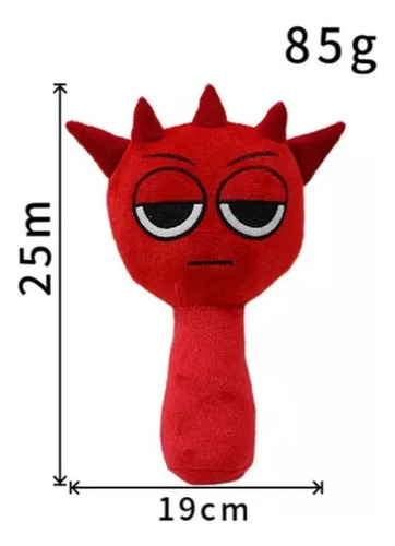 Caja Rítmica Ff Peluche Sprunki Little Flower Morphing, 9