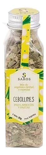 Mix Vegetales Deshidratado Saros Cebollines X 25gr