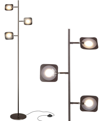 Lampara De Pie Led De Focos De Arbol Lampara De Pie Para Lec