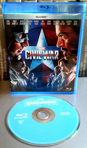 Blu Ray Capitan America 3 Civil War Los Vengadores