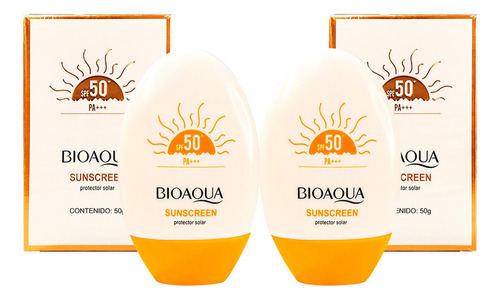 2 Sunscreen Protector 50 Spf Pa+++ 50g - Bioaqua