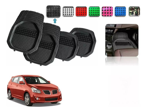 Tapetes 4pz Bandeja 3d Color Pontiac Vibe 2003 A 2010