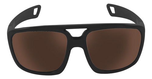 Óculos De Sol Spy 69 - Pepper Polarizado Armação Preto Lente Marrom Sem Espelho Polarizada