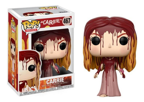 Funko Pop Carrie #467 Carrie White Telekinesis C/ Protector