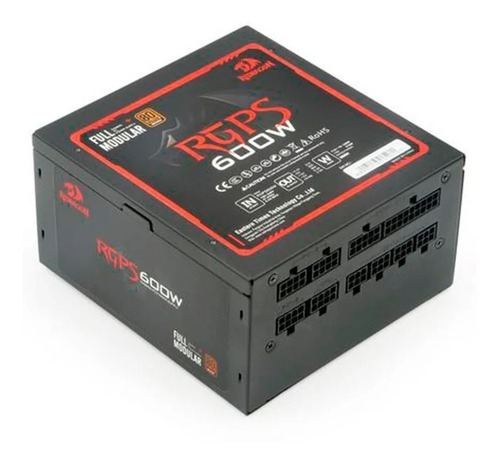 Fonte de alimentação para PC Redragon RPGS GC-PS003 600W black