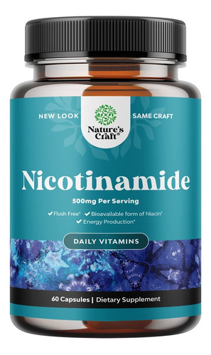 Suplemento Vitamina B3 Nicotinamid - Unidad a $2098