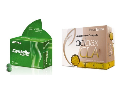 Poweza Duo Pack Delgax Cla + Centella Silueta Y Celulitis 