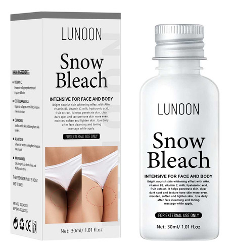 La Crema Blanqueadora O Snow, Blanca Y Crema Privada, Ilumin