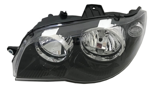 Farola Izquierda Para Fiat Palio 2005-2010 Con Barriga Negra