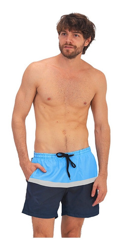 Malla Short De Baño Masculina Hombre Colores Estampados