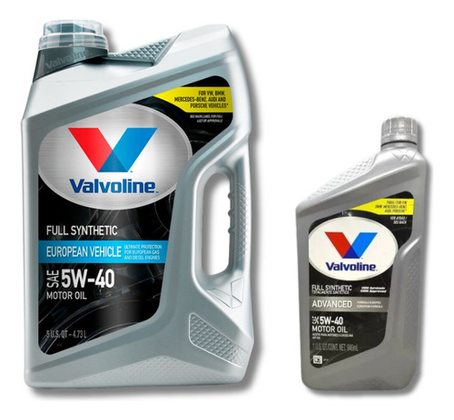 Aceite Motor Mercedes Benz 5w40 Valvoline