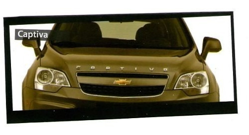 Emblema Letreiro Capô Chevrolet Captiva Todos Os Anos