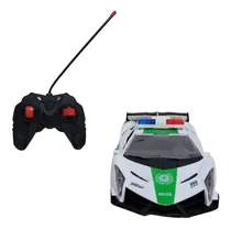 Comprar Auto Policia Escala 1:16 Radio Control Con Luz 