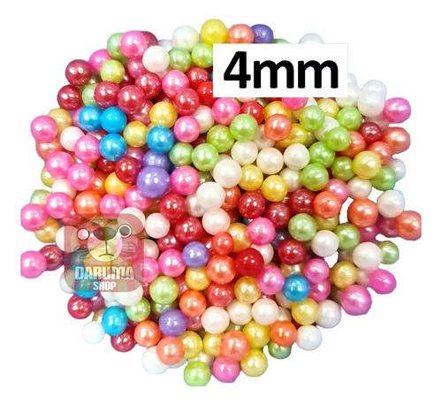 Sprinkles Mix Perlas 4mm Comestibles Colores Reposteria 