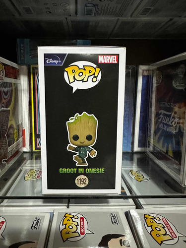 Funko Pop 1192 Marvel Studios I Am Groot Groot In Onesie (Usado)