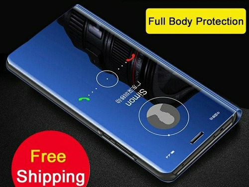 Imagen 4 de 5 de Funda Filp Cover Inteligente Para Huawei P20 Pro Y P Smart