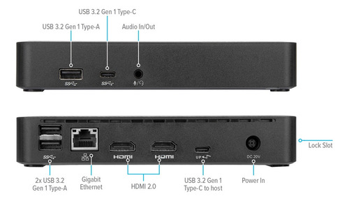 Docking Station Targus Usb-c Pd 65w Dock310