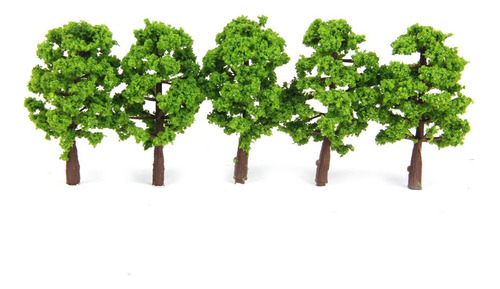 Nuevo Conjunto De 80 Mini Árvores Modelo 1:150 Plantas