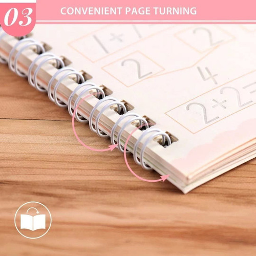 Ll Sank Magic - Kit Cuaderno Caligrafía Reutilizable 4