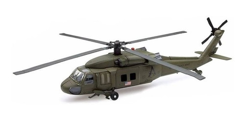 Helicoptero De Colección Black Hawk Sikorski Uh 60 Newray 