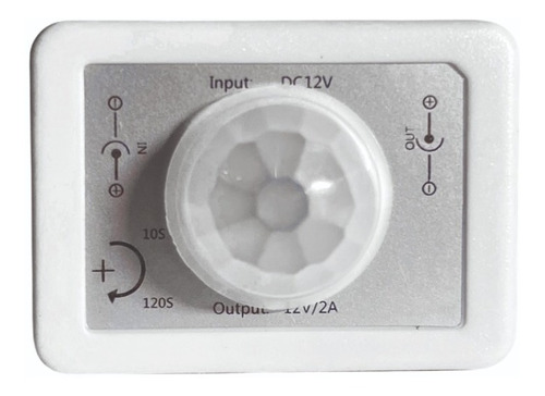 Sensor De Movimiento 12v 2a Cinta De Led Pir Mini