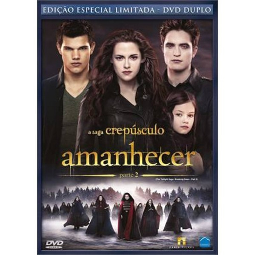 Dvd A Saga Crepúsculo Amanhecer Parte 2 ( Duplo ) Lacrado