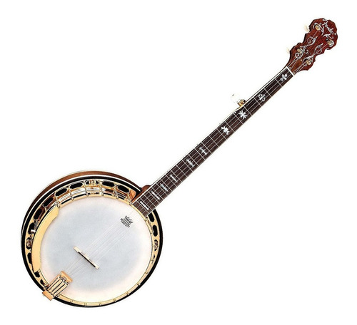 Banjo 5 Cuerdas Fender Fb59 Resonador De Nogal Escala 26.4