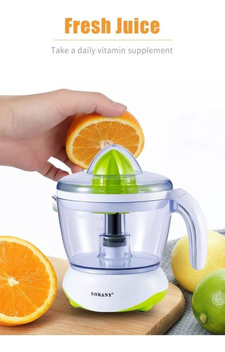 Imagen 4 de 6 de Exprimidor Jugo Electrico Extractor Jugos Saca Jugos Frutas