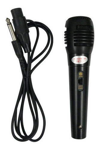 Microfono Cableado Karaoke En Caja