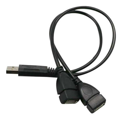 Usb 2.0 2 Doble Y Spliter Hub Cable Adaptador