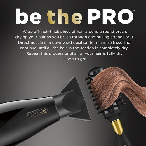 Secador De Pelo Conair Infinitipro Artebella Con Difusor 220