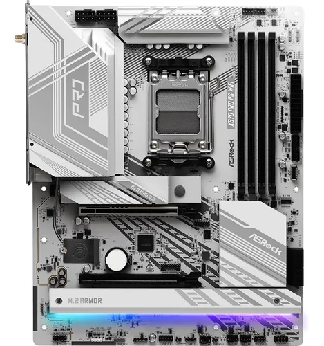 Board Asrock Amd X870 Pro Rs Wifi Am5 Atx