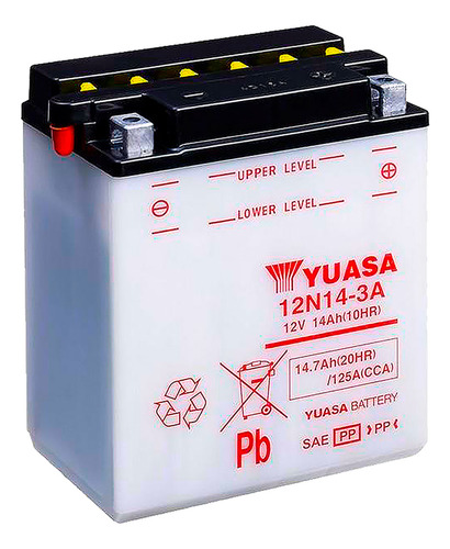 Bateria Yuasa 12n14-3a Yb14l-a2
