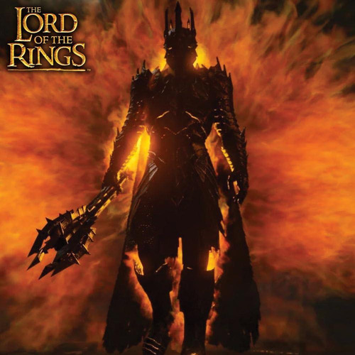 Maza De Sauron Bud K | Anillo Único Y Bandera De Guerra