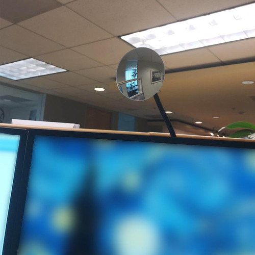 Ampper Espejo De Seguridad Con Clip, Espejo Convexo Para Cub