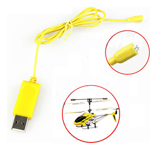 Mini Cargador Usb Para Helicóptero Rc Syma S107 S105 H398 L