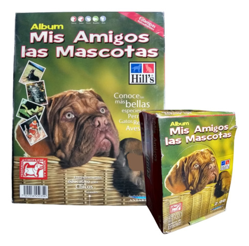 Álbum De Estampas Mis Amigos Las Mascotas + 25 Sobres