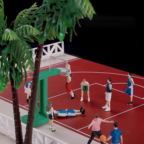 Muñeco De De Baloncesto 1/64, Juguetes De Gente Estilo D
