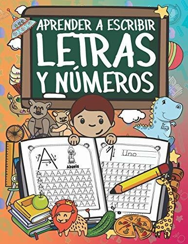 Libro : Aprender A Escribir Letras Y Numeros Ejercicios Par