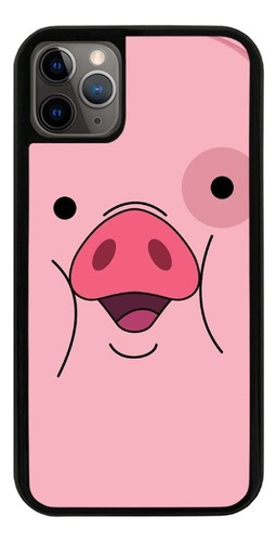 Funda Uso Rudo Tpu Para iPhone Cerdito Cerdo Cara Gravity Fa