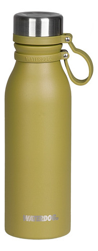 Botella Térmica Waterdog Buho 600ml Frio Calor Hermetica Color Verde Oliva