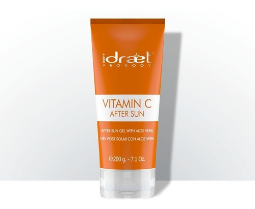 Vitamin C After Sun Gel Post Solar Aloe Vera Idraet 200gr