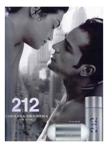 Perfume Para Hombre Herrera 212 Nyc Men Edt, 100 Ml
