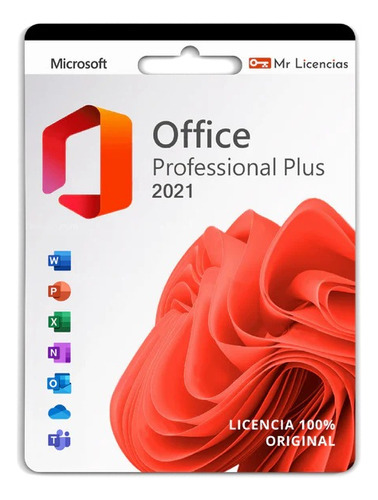 Office Profesional Plus 2021 Licencia ( 1 Pc) 