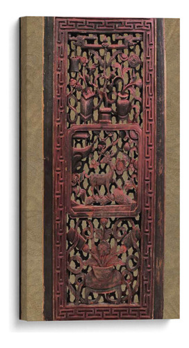 Canvas Lab Cuadro Antique Shoji Screen Ii 40x80