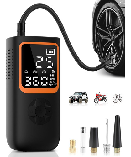 Compresor De Aire Portátil Tire Inflator