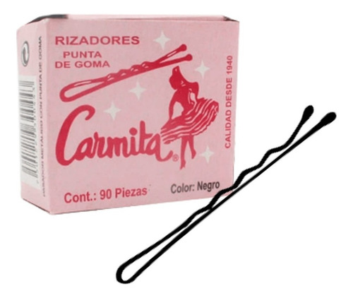 Pasadores De Cabello Con Punta De Goma Broche Rizado Belleza