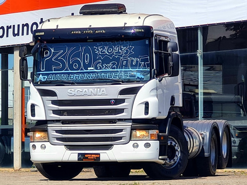 Imagem 1 de 25 de Scania P360 Opticruise 6x2 Ar Condi Motor Novo Automática 